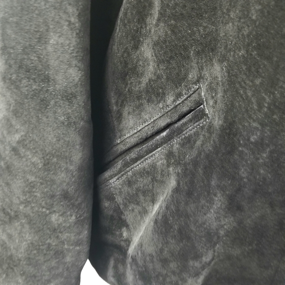 🧥Nebraska REVERSIBLE Suede /Polyester Satin - Picture 3 of 10